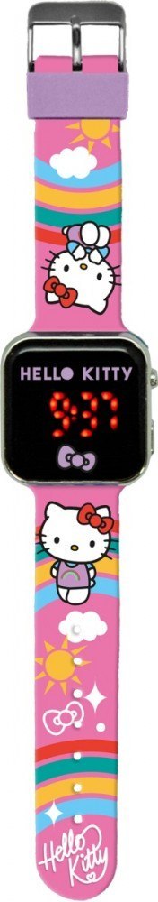 Zegarek LED z kalendarzem Hello Kitty Zegarek LED z kalendarzem Hello Kitty