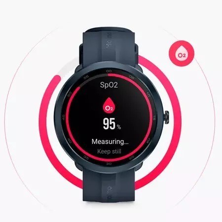 Smartwatch GPS Watch R WT2001 Niebieski Android iOS Smartwatch GPS Watch R WT2001 Niebieski Android iOS