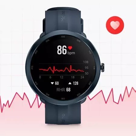 Smartwatch GPS Watch R WT2001 Niebieski Android iOS Smartwatch GPS Watch R WT2001 Niebieski Android iOS