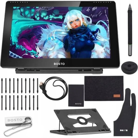 Tablet graficzny BT-16HDT 1920x1080 FHD dotykowy Tablet graficzny BT-16HDT 1920x1080 FHD dotykowy
