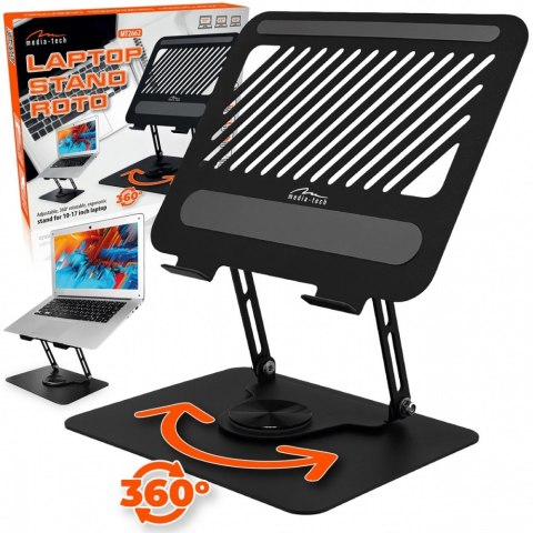 Regulowana, obracana, ergonomiczna podstawka pod laptopa 10-17 LAPTOP STAND ROTO MT2662 Regulowana, obracana, ergonomiczna podstawka pod laptopa 10-17 LAPTOP STAND ROTO MT2662