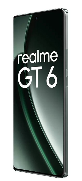Smartfon Realme GT6 512GB 16GB Razor Green RMX3851 Smartfon Realme GT6 512GB 16GB Razor Green RMX3851