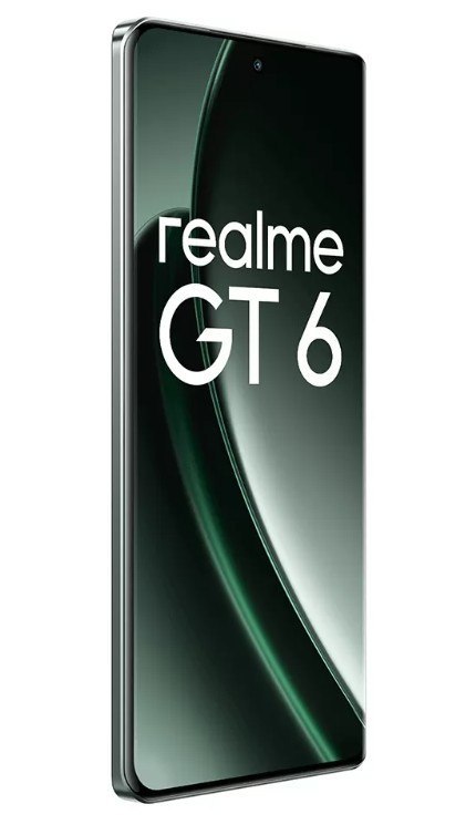 Smartfon Realme GT6 512GB 16GB Razor Green RMX3851 Smartfon Realme GT6 512GB 16GB Razor Green RMX3851