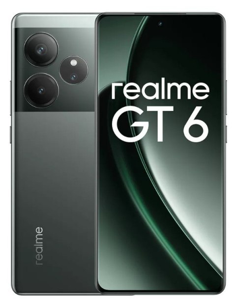 Smartfon Realme GT6 512GB 16GB Razor Green RMX3851 Smartfon Realme GT6 512GB 16GB Razor Green RMX3851