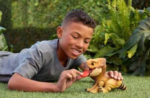 Figurka interaktywna Jurassic World Aquilops Dolores Tryb obrony Figurka interaktywna Jurassic World Aquilops Dolores Tryb obrony