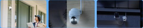 Kamera IP Reolink Argus Series B430 akumulatorowa 5MP WiFi USB-C biała Kamera IP Reolink Argus Series B430 akumulatorowa 5MP WiFi USB-C biała