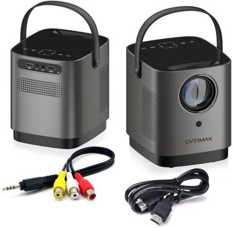 PROJEKTOR OVERMAX MULTIPIC 3.6 GREY BLACK PROJEKTOR OVERMAX MULTIPIC 3.6 GREY BLACK