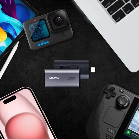 Adata Zewnętrzny dysk SSD SC750 500G USB3.2C 1050/1000 MB/s Adata Zewnętrzny dysk SSD SC750 500G USB3.2C 1050/1000 MB/s