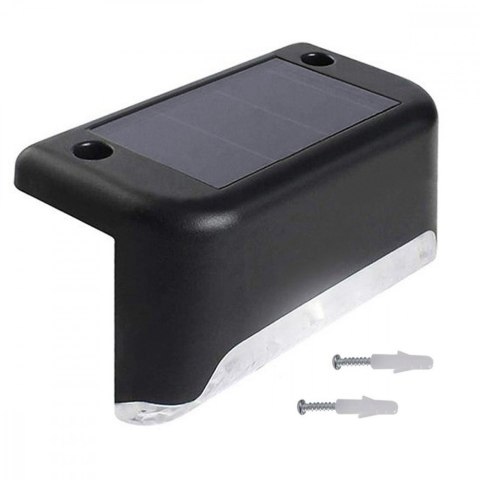 Lampa solarna schodowa tarasowa MCE319 LED IP44 4000K czujnik zmierzchu