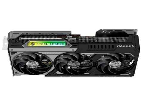 Karta graficzna Radeon RX 9070 XT STEEL LEGEND DARK 16GB GDDR6 256bit 3DP/HDMI Karta graficzna Radeon RX 9070 XT STEEL LEGEND DARK 16GB GDDR6 256bit 3DP/HDMI