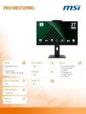Monitor 27 cali PRO MP272PMG LED/FHD/Flat/120Hz/czarny