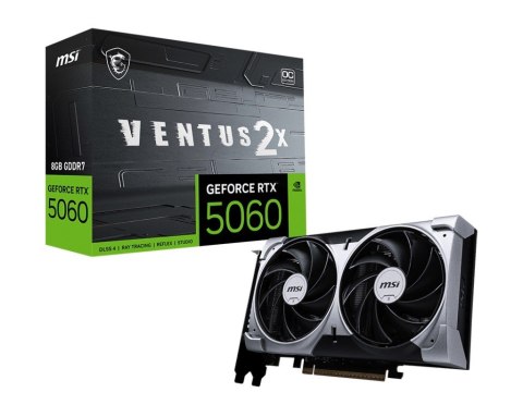 Karta graficzna GeForce RTX 5060 8G VENTUS 2X OC Karta graficzna GeForce RTX 5060 8G VENTUS 2X OC