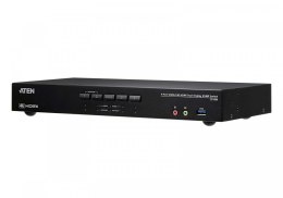 *4-Port USB3.0 4K HDMI Dual Display KVMP Switch