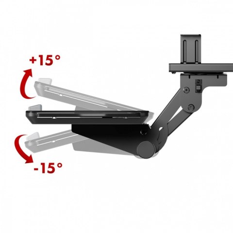 Uchwyt na klawiaturę max 5kg, MC-156 B regulowany, podbiurkowy Uchwyt na klawiaturę max 5kg, MC-156 B regulowany, podbiurkowy