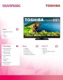 Telewizor LED 55 cali 55UV3F63DG