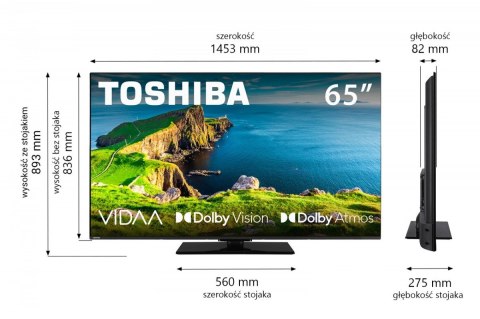 Telewizor LED 65 cali 65UV3F63DG Telewizor LED 65 cali 65UV3F63DG