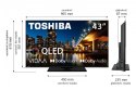 Telewizor QLED 43 cale 43QV3463DG