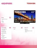 Telewizor QLED 43 cale 43QV3F63DG