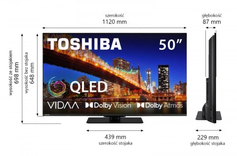 Telewizor QLED 50 cali 50QV3F63DG Telewizor QLED 50 cali 50QV3F63DG