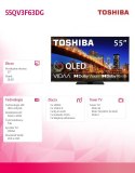 Telewizor QLED 55 cali 55QV3F63DG