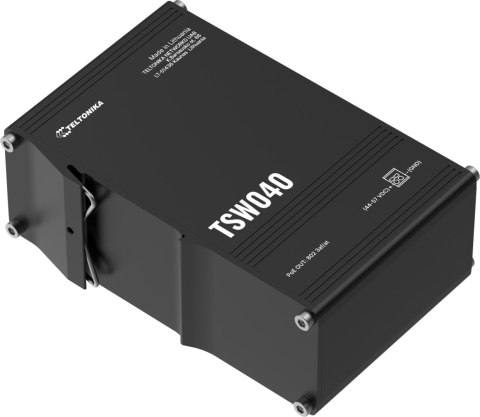 Teltonika TSW040 switch przemysłowy PoE (TSW04000000) Teltonika TSW040 switch przemysłowy PoE (TSW04000000)
