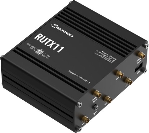 Teltonika RUTX11 router przemysłowy 4G / LTE (RUTX11000000) Teltonika RUTX11 router przemysłowy 4G / LTE (RUTX11000000)