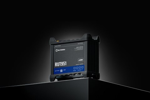 Teltonika RUT951 router przemysłowy 4G / LTE (RUT951000000) Teltonika RUT951 router przemysłowy 4G / LTE (RUT951000000)