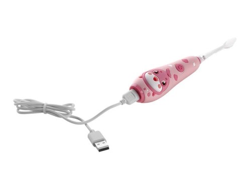 Szczoteczka soniczna Baby KIDO SMILE 1-5 lat różowa ZK3010 Szczoteczka soniczna Baby KIDO SMILE 1-5 lat różowa ZK3010