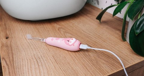 Szczoteczka soniczna Baby KIDO SMILE 1-5 lat różowa ZK3010 Szczoteczka soniczna Baby KIDO SMILE 1-5 lat różowa ZK3010