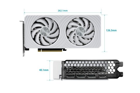 Karta graficzna GeForce RTX 5060 TI WHITE OC 16GB GDDR7 128bit 3DP/HDMI Karta graficzna GeForce RTX 5060 TI WHITE OC 16GB GDDR7 128bit 3DP/HDMI