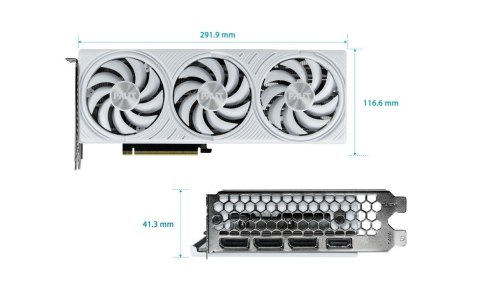 Karta graficzna GeForce RTX 5070 WHITE OC 12GB GDDR7 192bit 3DP/HDMI Karta graficzna GeForce RTX 5070 WHITE OC 12GB GDDR7 192bit 3DP/HDMI