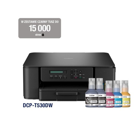Kompaktowe urządzenie wielofunkcyjne DCP-T530DW RTS A4/USB/WiFi/16ipm/duplex Kompaktowe urządzenie wielofunkcyjne DCP-T530DW RTS A4/USB/WiFi/16ipm/duplex