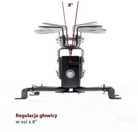 Uchwyt do montażu projektora 2w1 sufitowy/ścienny P-108 Uchwyt do montażu projektora 2w1 sufitowy/ścienny P-108