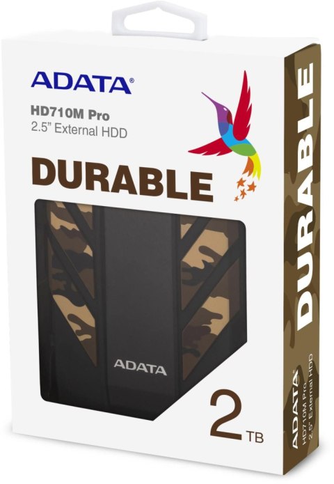 DYSK ZEWNĘTRZNY ADATA HD710MP 2TB 2.5'' USB3.1 MILITARY DYSK ZEWNĘTRZNY ADATA HD710MP 2TB 2.5'' USB3.1 MILITARY