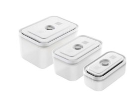 Zestaw 3 plastikowych pojemników Fresh&Save