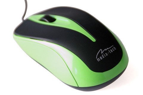 Mysz optyczna PLANO MT1091G (Zielony) Mysz optyczna PLANO MT1091G (Zielony)