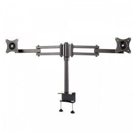 Uchwyt biurkowy Dual monitor 75x75 20KG 360ST SV06