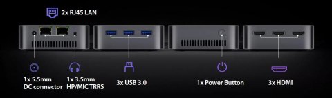 Mini PC Blackview MP80 N5095 16GB 1TB-SSD W11 Home Mini PC Blackview MP80 N5095 16GB 1TB-SSD W11 Home