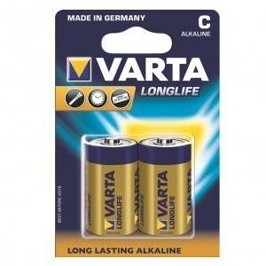 Baterie alkaliczne R14 (typC) longlife 2szt. Baterie alkaliczne R14 (typC) longlife 2szt.
