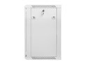 Szafa instalacyjna wisząca 19'' 15U 600X450mm szara (drzwi szklane)