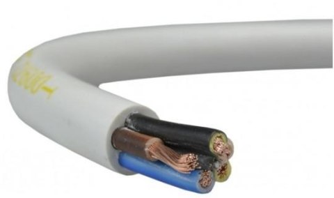 Przewód elektryczny linka H05VV-F OWY 5x1,5mm2 300/500V 1m Przewód elektryczny linka H05VV-F OWY 5x1,5mm2 300/500V 1m
