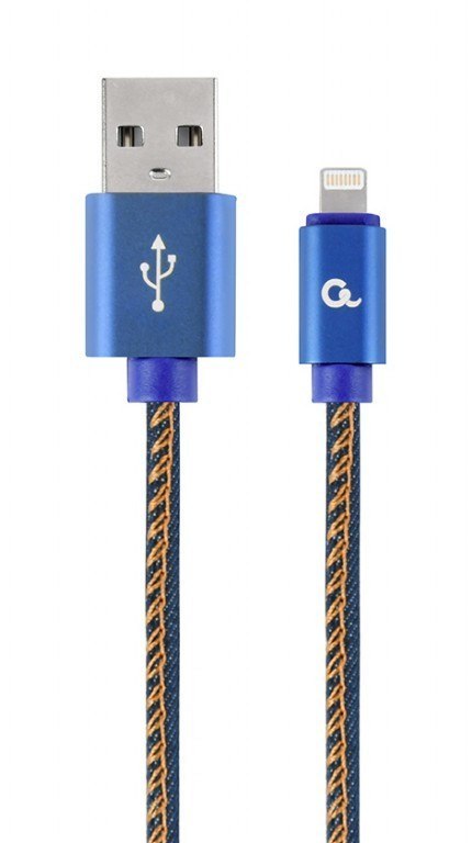 Kabel USB 8 pin premium jeans 1 m