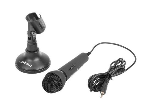 Mikrofon komputerowy Adder czarny Mikrofon komputerowy Adder czarny