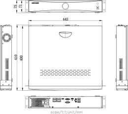 Rejestrator IP Hikvision DS-7732NXI-K4 D Alarm16+9 PL