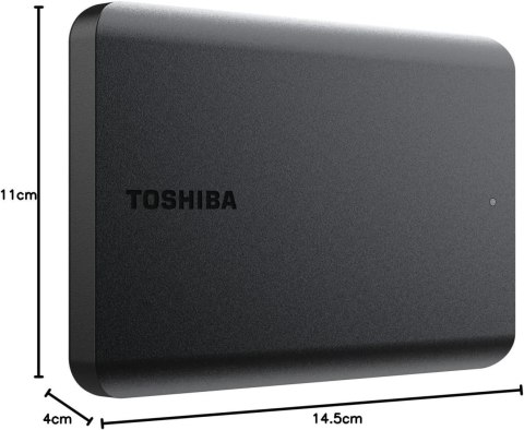 Dysk Zewnętrzny TOSHIBA CANVIO BASICS 2.5inch 1TB External HDD USB 3.2 Gen 1 black Dysk Zewnętrzny TOSHIBA CANVIO BASICS 2.5inch 1TB External HDD USB 3.2 Gen 1 black