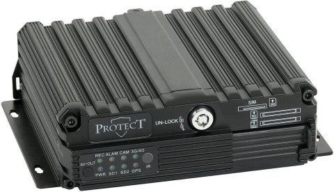 Rejestrator mobilny AHD, PAL, IP PROTECT-308 4 kanały Rejestrator mobilny AHD, PAL, IP PROTECT-308 4 kanały