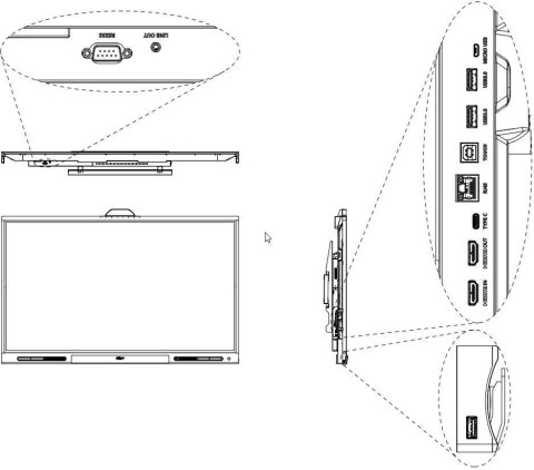 MONITOR TABLICA INTERAKTYWNA DAHUA LPH65-MC470-P MONITOR TABLICA INTERAKTYWNA DAHUA LPH65-MC470-P