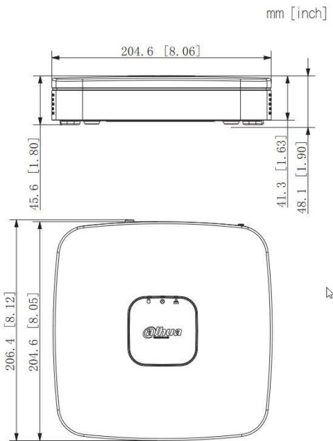 REJESTRATOR IP DAHUA NVR2104-I2 REJESTRATOR IP DAHUA NVR2104-I2