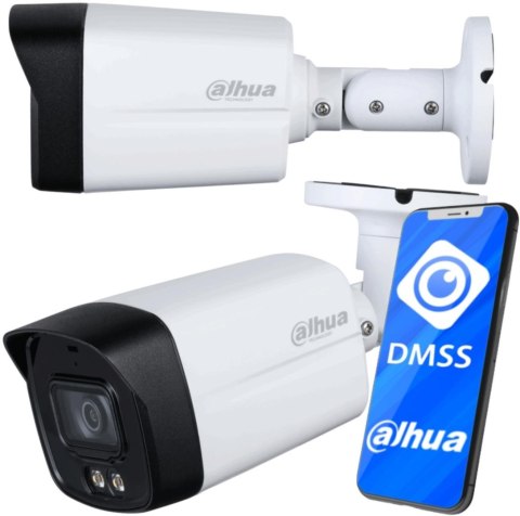 Zestaw monitoringu IP Dahua 2MPx 4 Kamery zewnętrzne Smart Dual Light IR LED 30m Zestaw monitoringu IP Dahua 2MPx 4 Kamery zewnętrzne Smart Dual Light IR LED 30m
