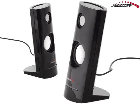 Głośniki komputerowe 8W USB AC860 Głośniki komputerowe 8W USB AC860